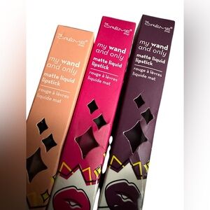 The Creme Shop "My Wand & Only" Matte Lipstick Bundle of 3 NIB